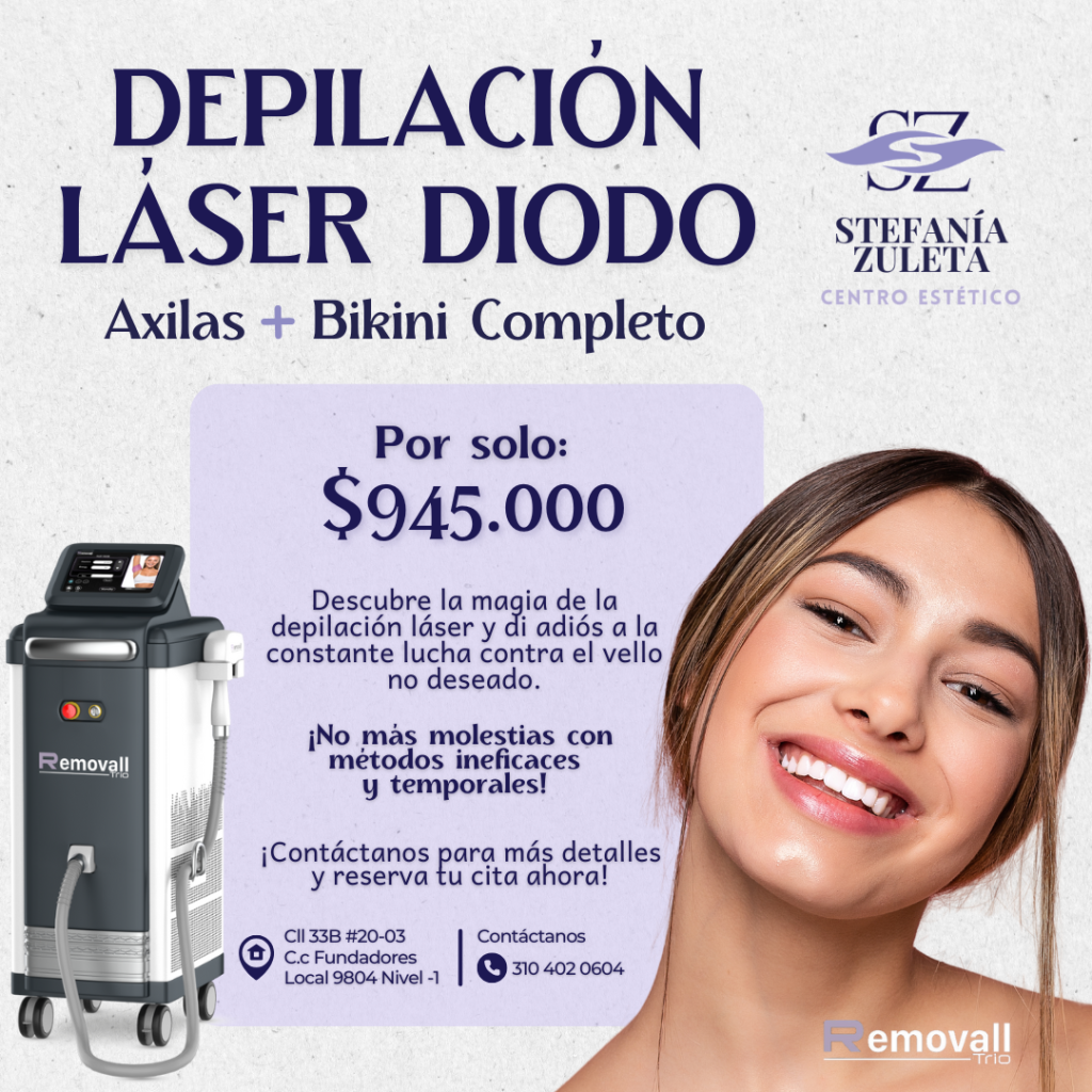 depilacion laser diodo centro estetico stefania zuleta manizales