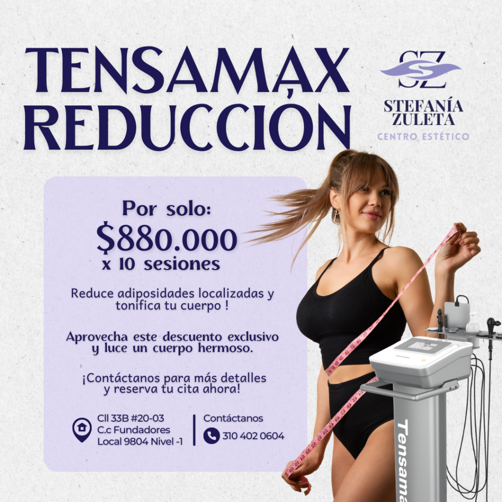 Tensamax adelgazar depilacion laser diodo manizales stefania zuleta