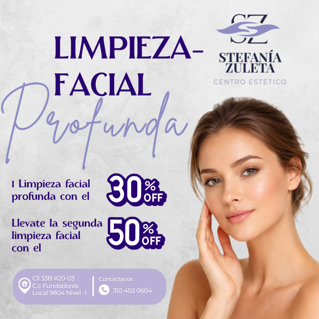 limpiezas faciales centro estético Stefania Zuleta manizales
